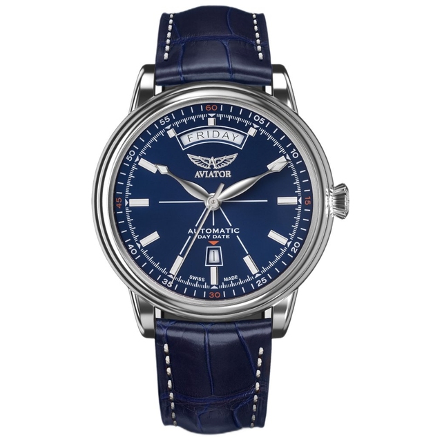 ZEGAREK AVIATOR DOUGLAS DAY-DATE AUTOMATIC