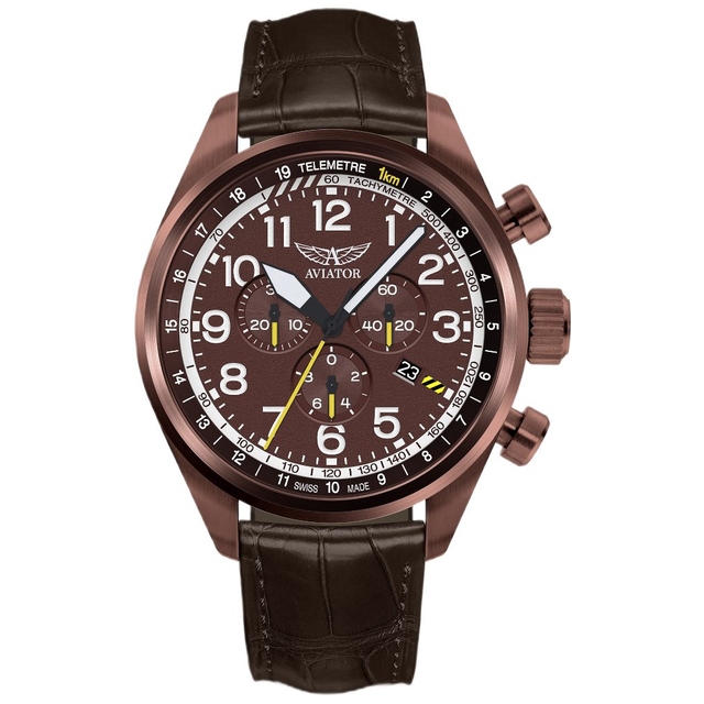 ZEGAREK AVIATOR AIRACOBRA P45 CHRONOGRAPH