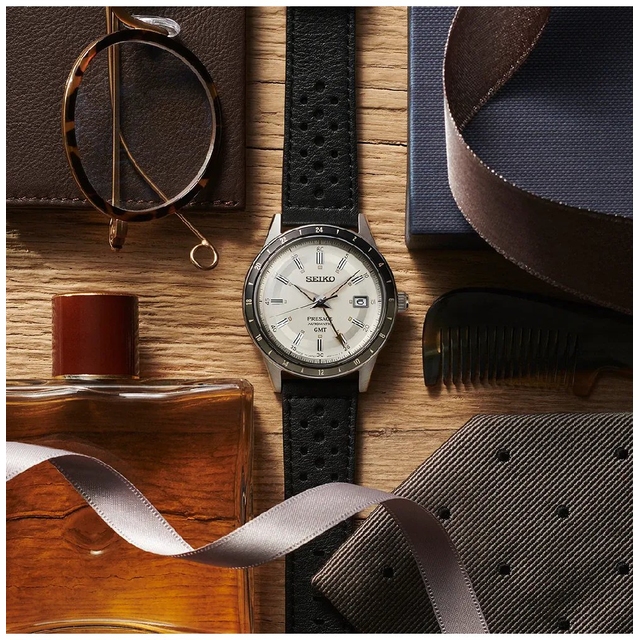 ZEGAREK SEIKO PRESAGE STYLE 60''S AUTOMATIC GMT