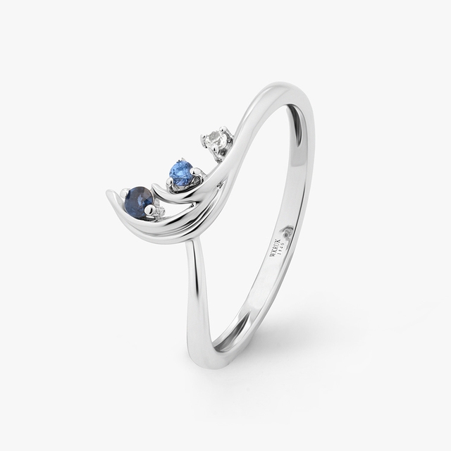 Pierścionek złoty Follow