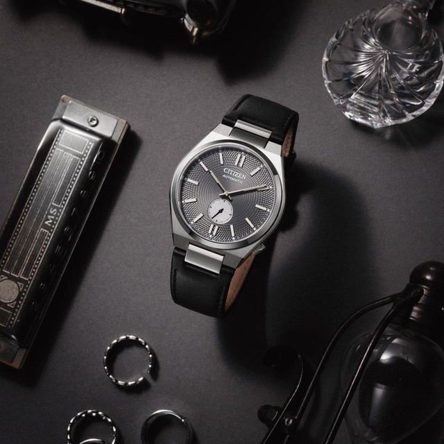 ZEGAREK CITIZEN TSUYOSA SAPPHIRE MECHANICAL SMALL SECOND