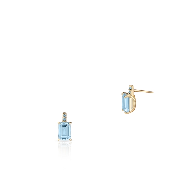 Kolczyki złote Maria Antonina