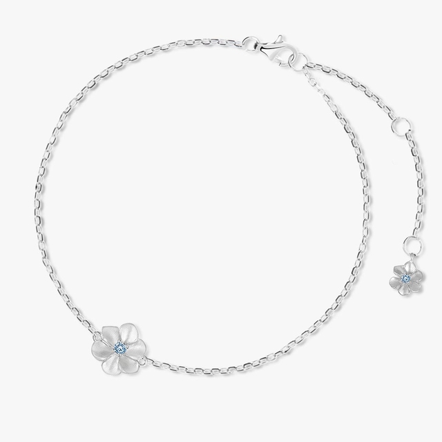 Bransoletka srebrna Kwiaty Nocy