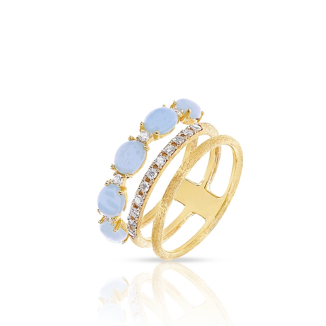 Pierścionek złoty Nanis