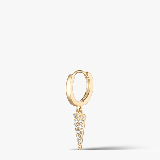 Kolczyk złoty Alchemia