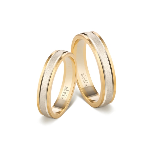 Obrączka złota SENSI