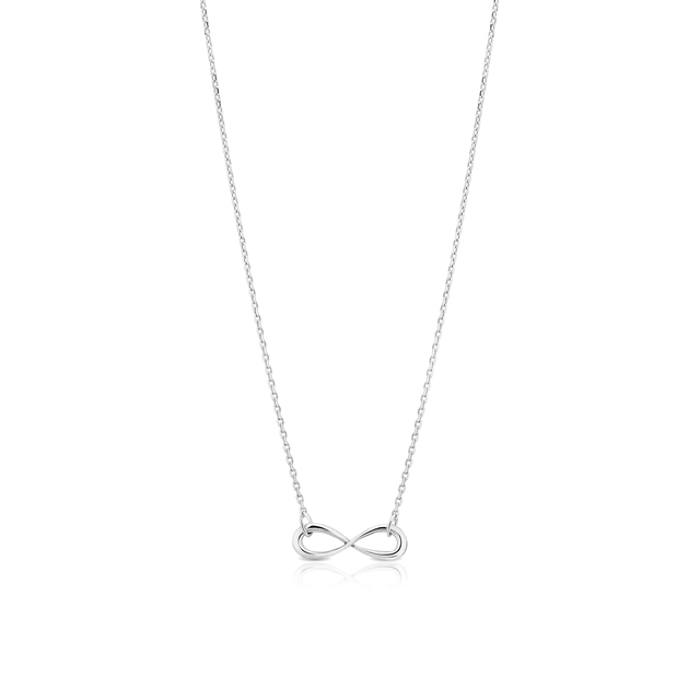 Naszyjnik srebrny nieskończoność