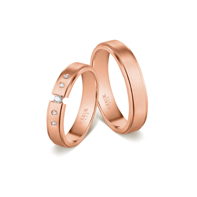 Obrączka złota ROMANA