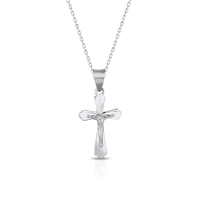 Wisiorek srebrny krzyżyk