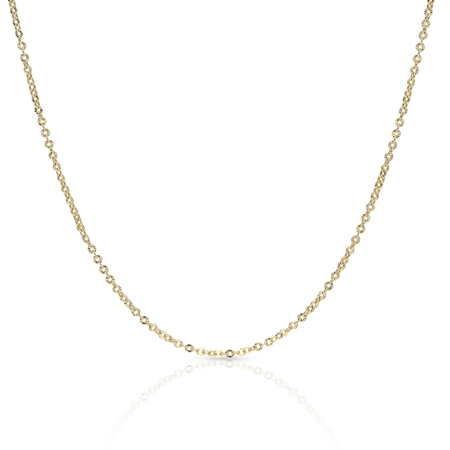 Łańcuszek złoty fantazyjny