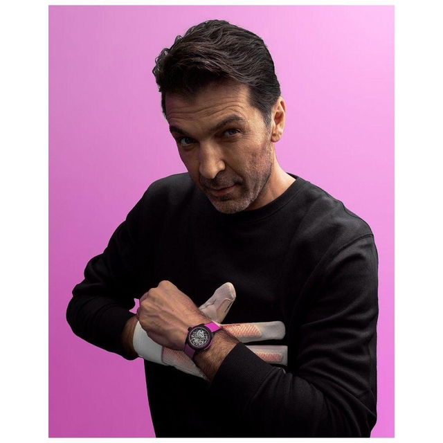 ZEGAREK NORQAIN WILD ONE SKELETON HYPER PINK