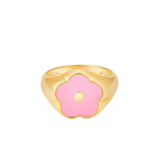 Pierścionek Pink Flower