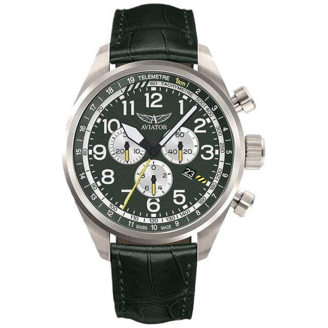 ZEGAREK AVIATOR AIRACOBRA P45 CHRONOGRAPH