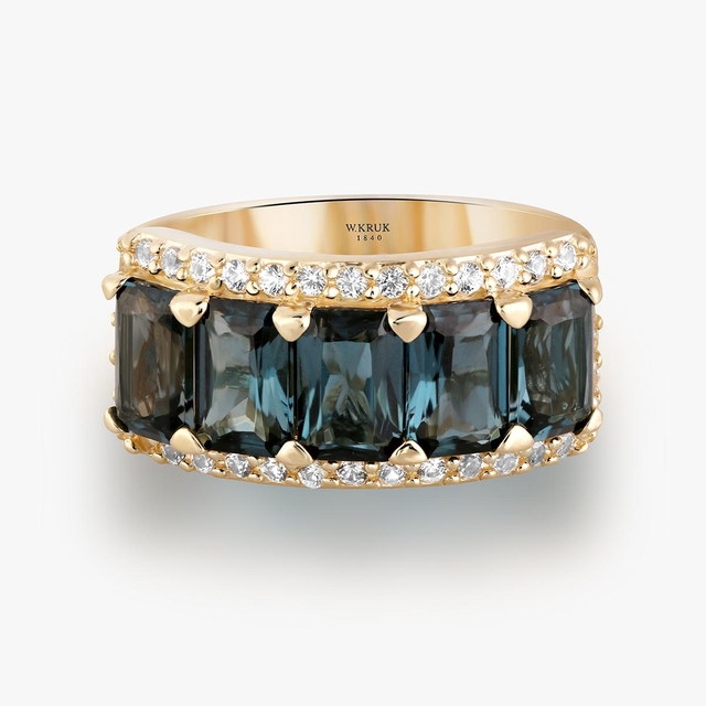 Pierścionek złoty Diva