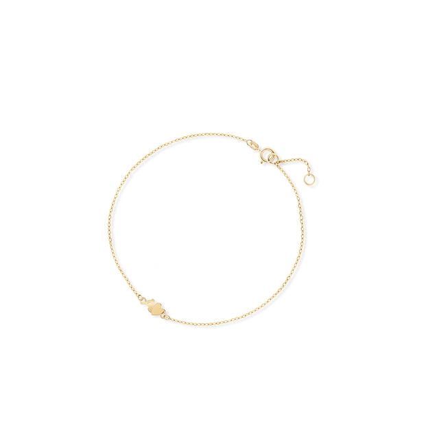 Bransoletka złota literka A