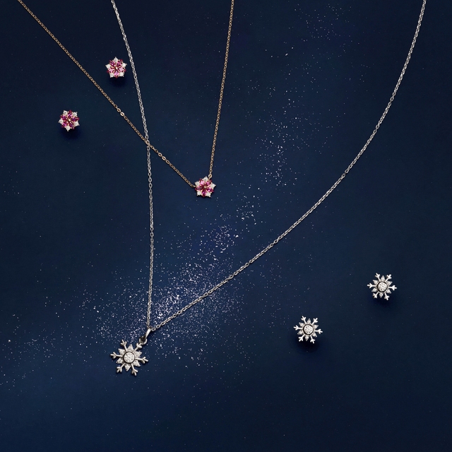 Kolczyki złote kolorowe gwiazdy