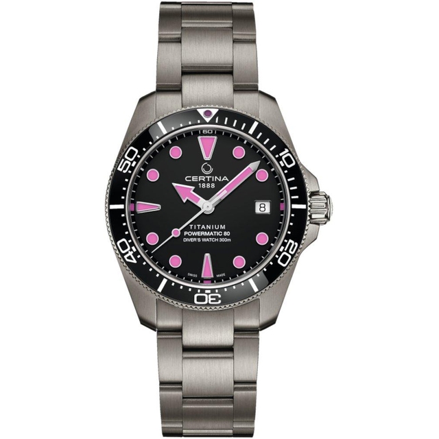 ZEGAREK CERTINA DS ACTION DIVER 38MM TITANIUM