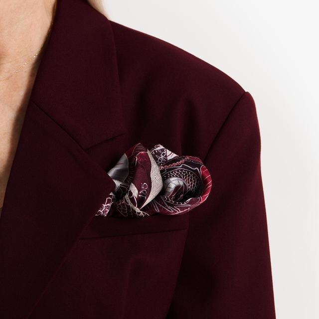 Poszetka jedwabna Jubileuszowa