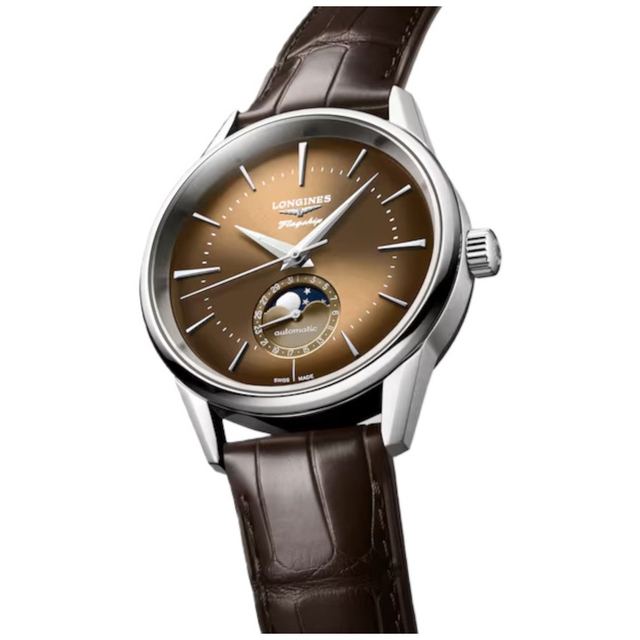 ZEGAREK LONGINES FLAGSHIP HERITAGE MOONPHASE