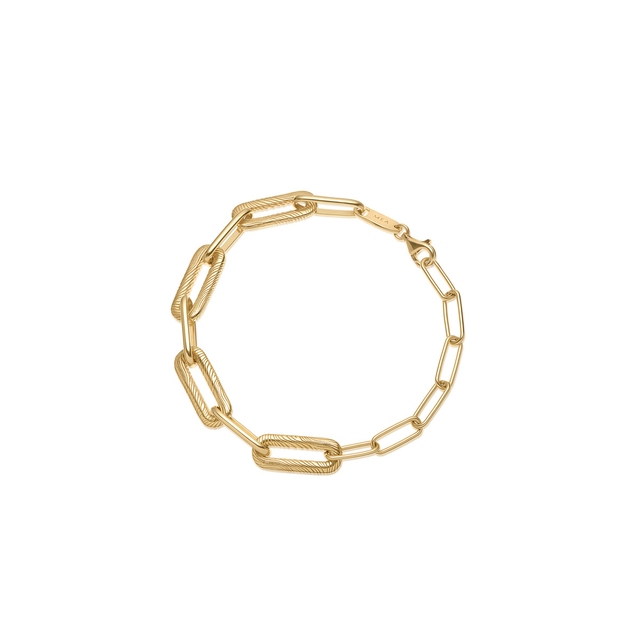 Bransoleta srebrna Mea