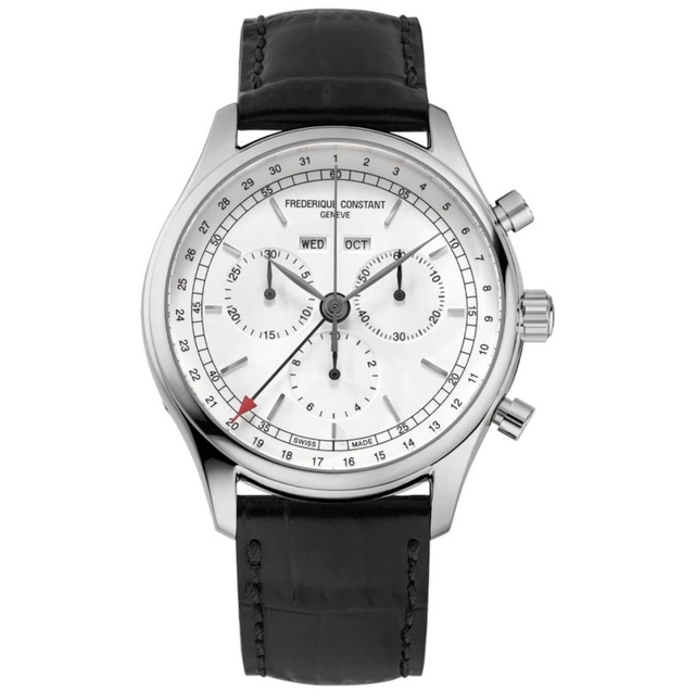 ZEGAREK FREDERIQUE CONSTANT CLASSICS QUARTZ CHRONOGRAPH TRIPLE CALENDAR