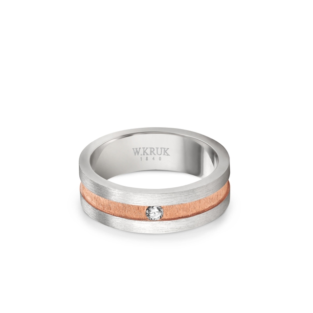 Obrączka złota ROSSALIA damska