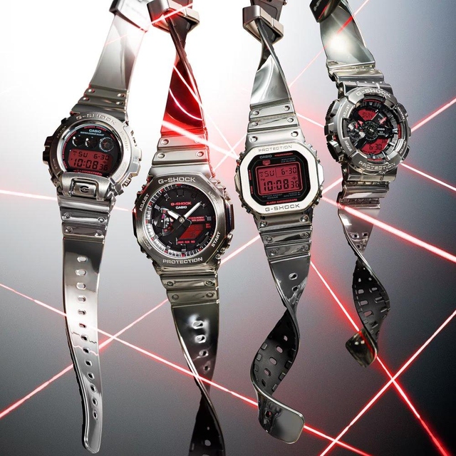 ZEGAREK G-SHOCK ANALOG-DIGITAL 2100 FINE METALLIC SERIES