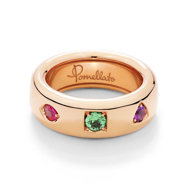 Pierścionek złoty POMELLATO
