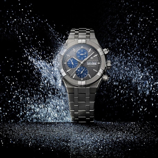 ZEGAREK MAURICE LACROIX AIKON AUTOMATIC TITANIUM CHRONOGRAPH