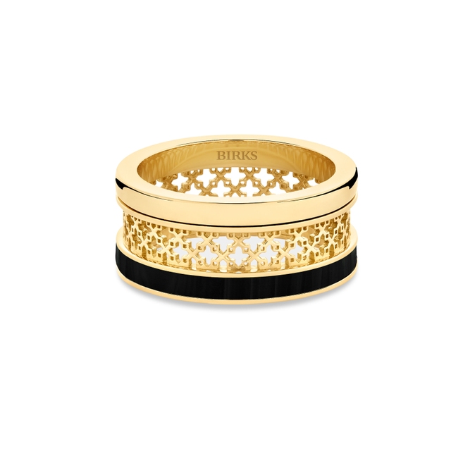 Pierścionek złoty Birks