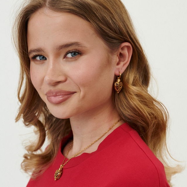 Kolczyki Hidden Heart Love Fever