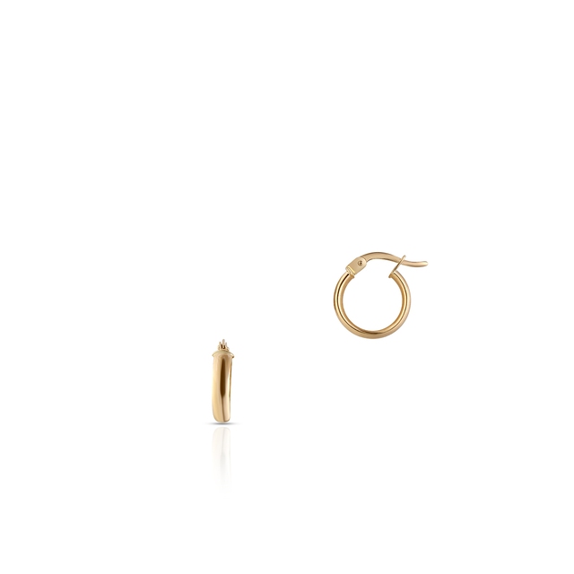 Kolczyki złote koła