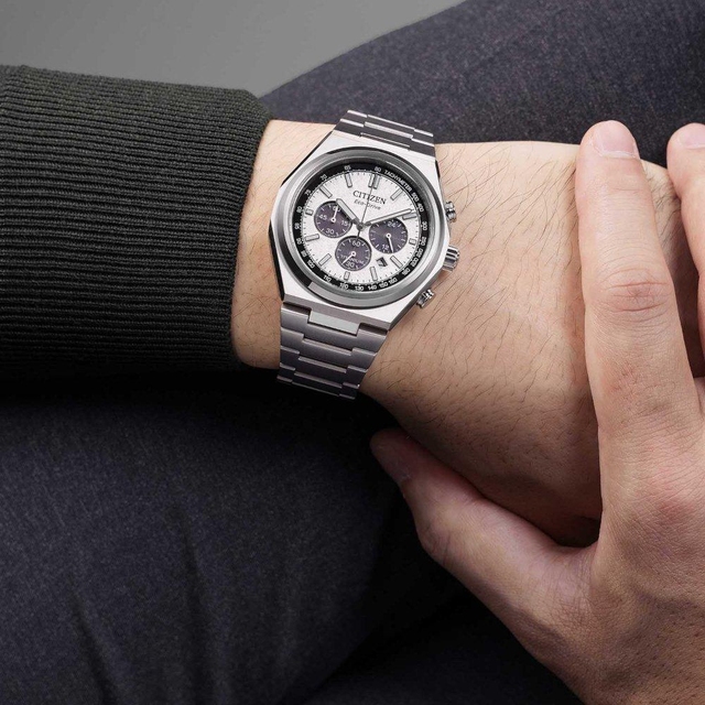 ZEGAREK CITIZEN SUPER TITANIUM ZENSHIN CHRONOGRAPH