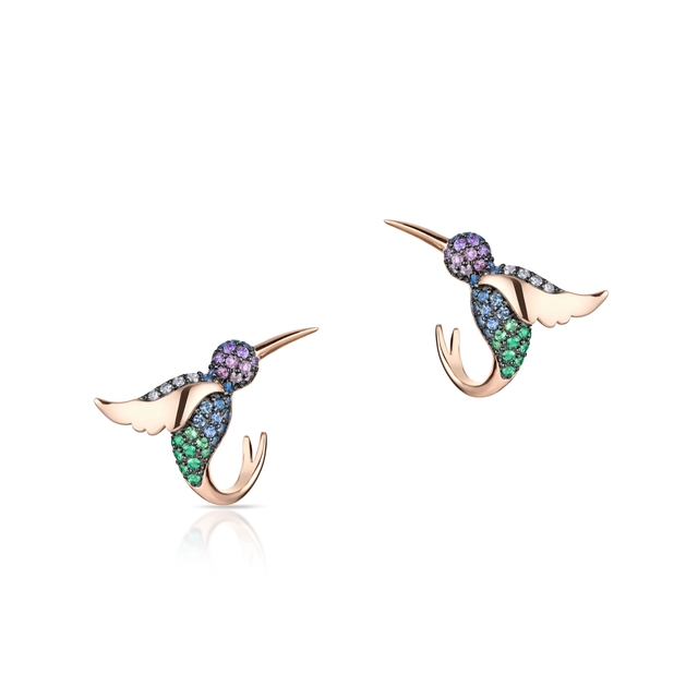 Kolczyki srebrne Preludium