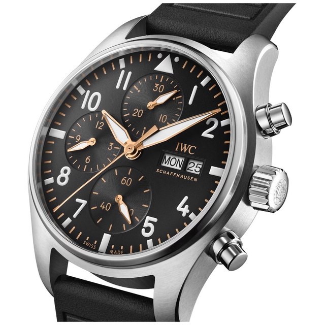 ZEGAREK IWC SCHAFFHAUSEN PILOT''S CHRONOGRAPH APXGP