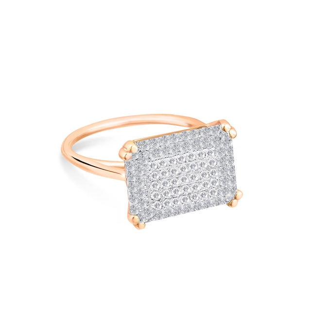 Pierścionek złoty Ginette NY