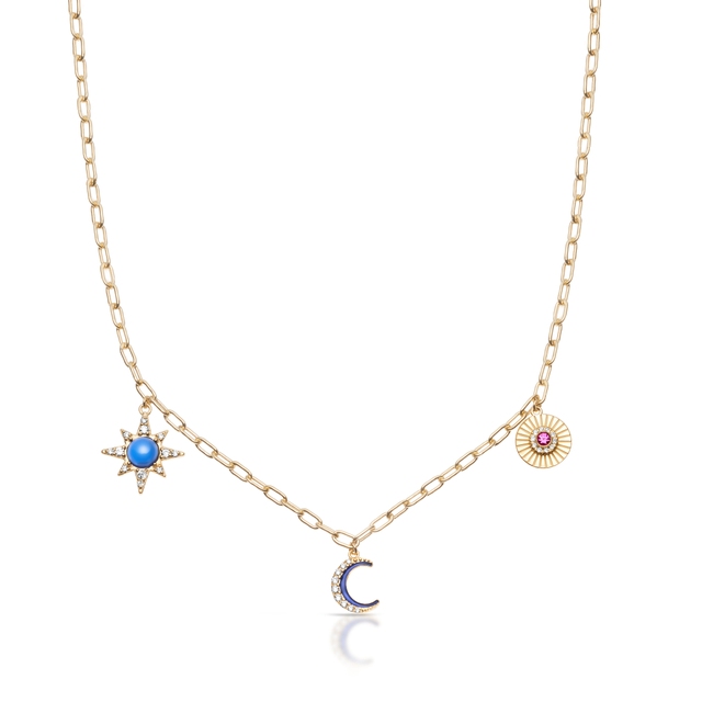 Naszyjnik złoty Alchemia