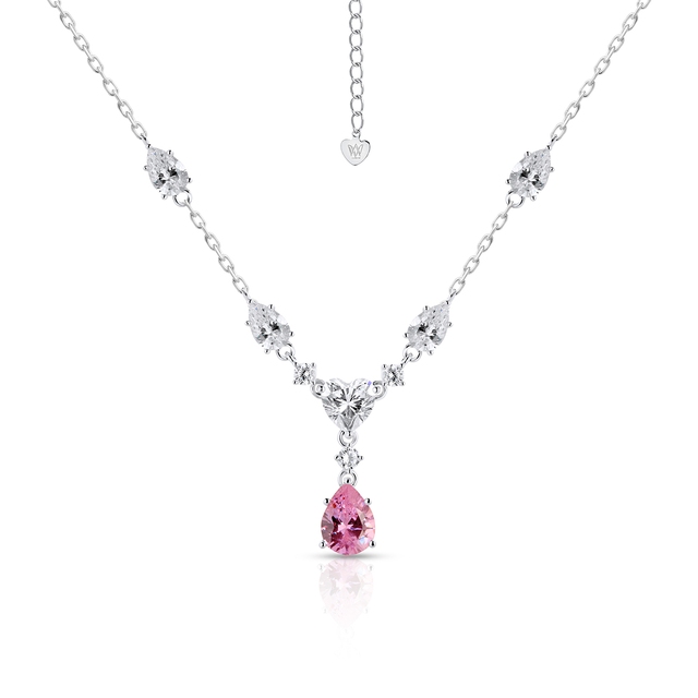 Naszyjnik srebrny z cyrkoniami Ceremonials