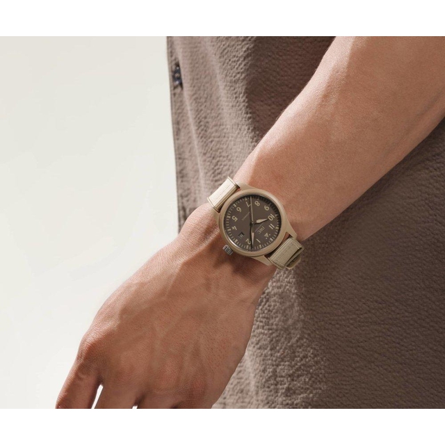 ZEGAREK IWC SCHAFFHAUSEN PILOT'S AUTOMATIC 41 TOP GUN MOJAVE DESERT