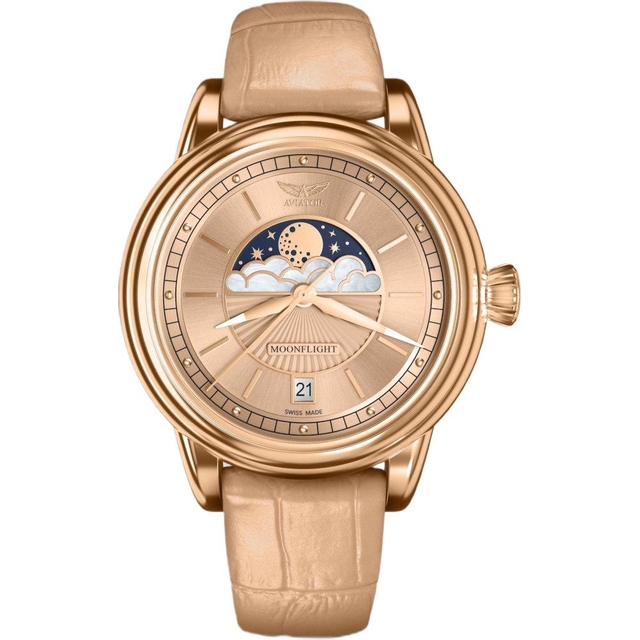 ZEGAREK AVIATOR DOUGLAS MOONFLIGHT