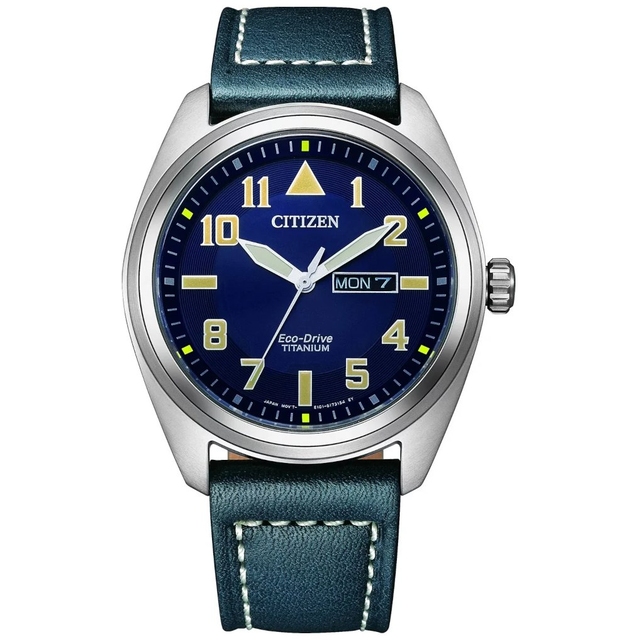 ZEGAREK CITIZEN SUPER TITANIUM MILITARY