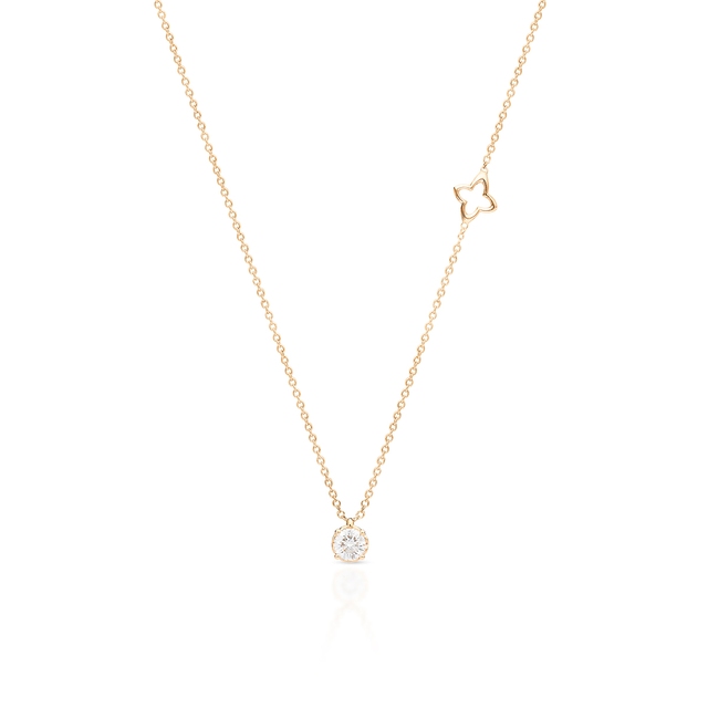 Naszyjnik złoty z brylantem RECARLO