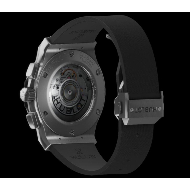 ZEGAREK HUBLOT CLASSIC FUSION RACING GREY CHRONOGRAPH TITANIUM