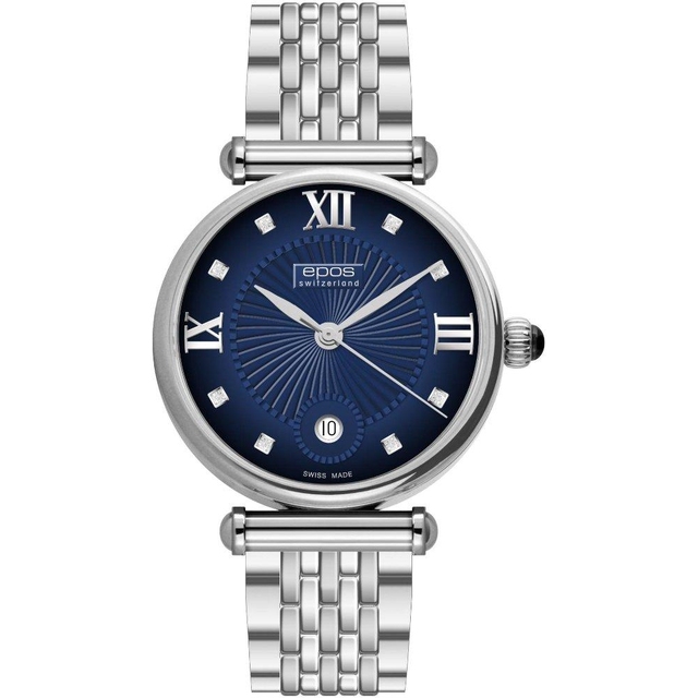 ZEGAREK EPOS QUARTZ LADY ROUND DIAMONDS