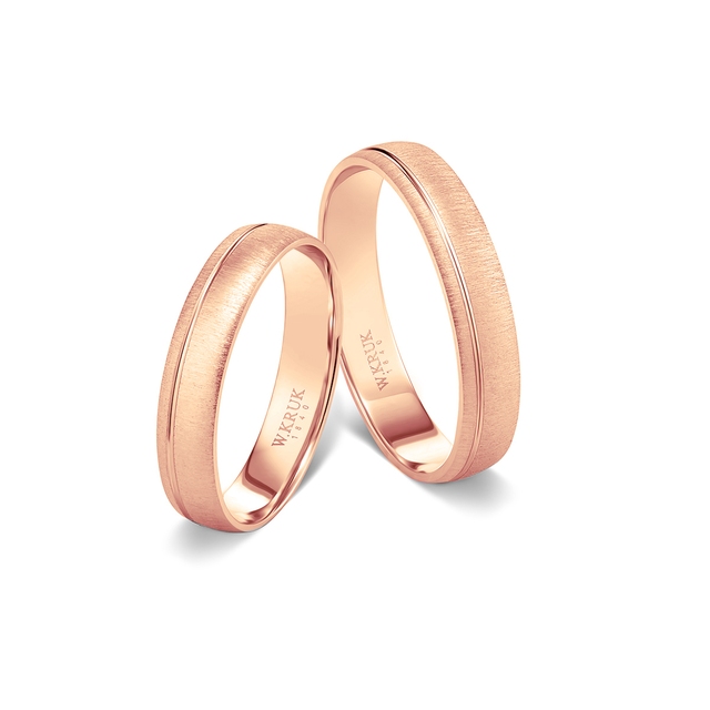 Obrączka złota FUTURA