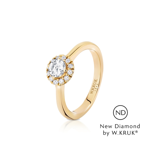 Pierścionek złoty Doskonały