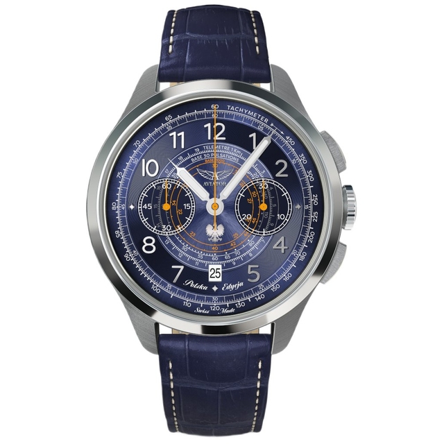 ZEGAREK AVIATOR HERITAGE CHRONOGRAPH TRIMETER POLISH LIMITED EDITION