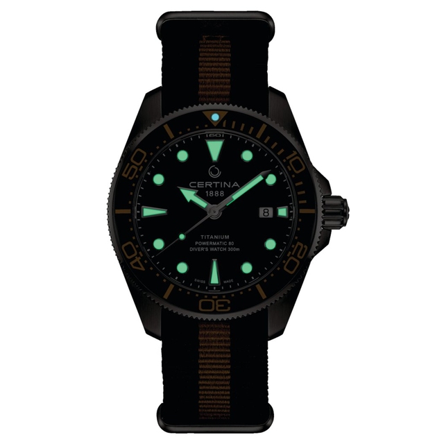 ZEGAREK CERTINA DS ACTION DIVER 43MM POWERMATIC 80