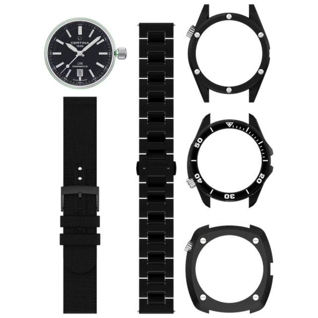 ZEGAREK CERTINA DS+ KIT BLACK EDITION