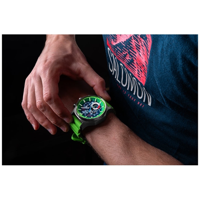 ZEGAREK VOSTOK EUROPE EXPEDITION NORTH POLE 1 POLAR SPRUCE SOLAR